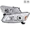 Spec-D Tuning 08-12 Honda Accord Projector Headlight Chrome Housing Sedan Model 2LHP-ACD084-TM - alternate 1